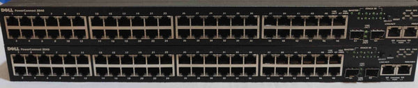 Lot de 2 Switch Dell PowerConnect 3548 Commutateur 48x rj-45 10/100  Dell   
