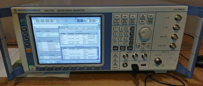 Générateur de Signaux Vectoriels ROHDE E SCHWARZ SMU200A - Hautes Performances  ROHDE & SCHWARZ   