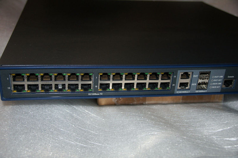 🔥 Switch Réseau 3Com 4210 PWR 24 Ports PoE + 2 GbE/SFP ⚡️  3COM   