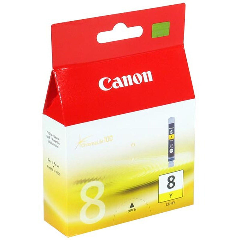 Lot de 3 Cartouches D'Encre CLI-8Y Original Neuf Jaune 3 x 13ml  Canon   