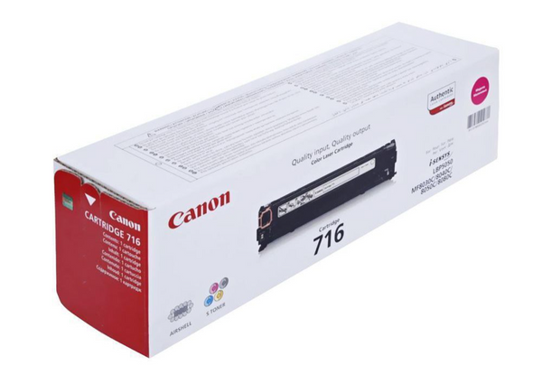 Toner CANON 716 - 1978B002 Original Neuf Magenta 1500 Pages Pour i-Sensys  Canon   