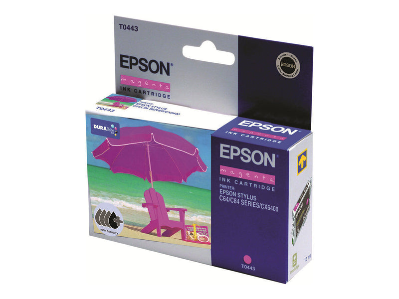 Cartouche EPSON T0443 C13T044340 Original Neuf Magenta 420 Pages Date Dépassée  Epson   