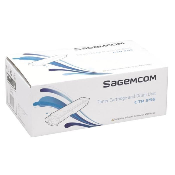 Toner SAGEMCOM CTR 356 Original Neuf Noir 2000 Pages Pour FAX Laser 4500  SAGEMCOM   