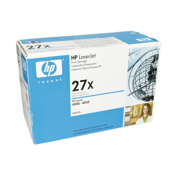 Toner HP C4127X 27X Original Neuf Noir 10 000 Pages Pour HP LASERJET 4000 - 4050  HP   