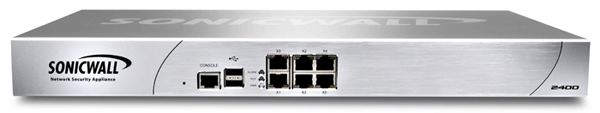 Firewall SONICWALL NSA 2400 1RK25-084 Gigabit Testé Et Fonctionnel.  SonicWALL   