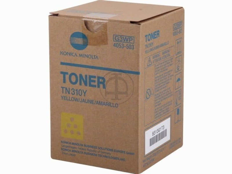 Toner Konica Minolta G3WP TN310Y Original Neuf Jaune 11 500 Pages  Konica Minolta   