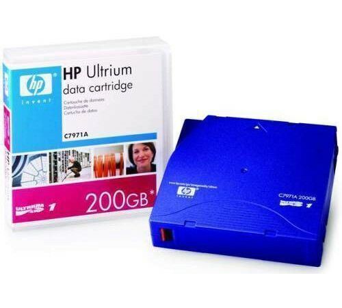 HP C7971A Ultrium LTO1 200Gb Lot de 6 cartouches De Données  HP   