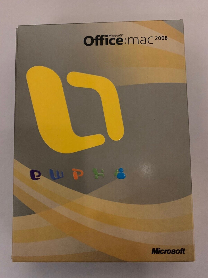 Logiciel Microsoft Office mac 2008 DVD Et Licence Avec PRODUCT KEY  Microsoft   