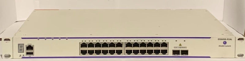 Commutateur LAN Fast Ethernet et Gigabit Alcatel-Lucent OmniSwitch OS6450-P24L  Alcatel-Lucent   