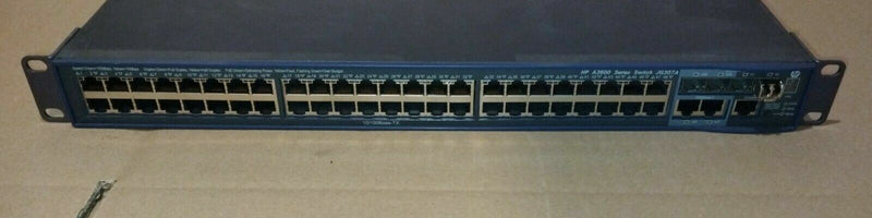 HP JG307B 3600-48-PoE+ 48-Ports + 4-Ports SFP (mini GBIC) 2-Ports 1000Base-T Man  HP   