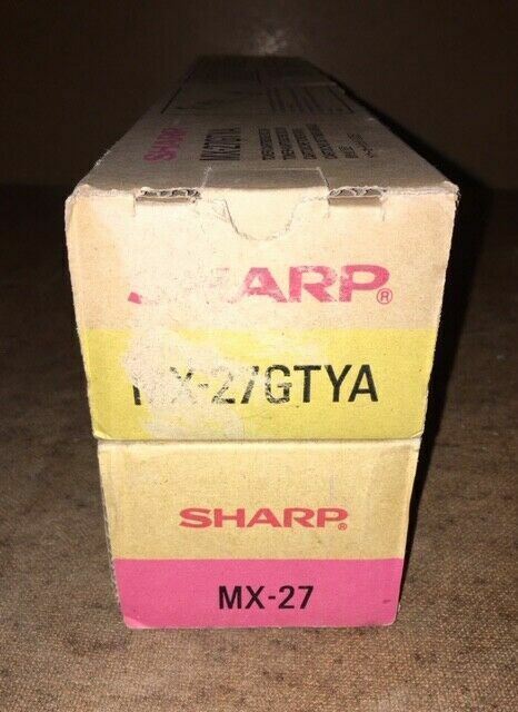 LOT DE 2 ORIGINAL SHARP M/Y MX-27GTMA, MX-27GTYA  Sharp   