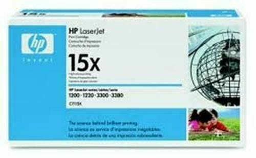 Toner HP 15X C7115X Original Neuf Noir 3500 Pages HP LaserJet 1200 1220 3300  HP   