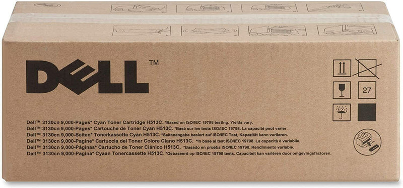 Toner Dell H513C Original Neuf Cyan 9000 Pages Pour DELL 3130cn  Dell   