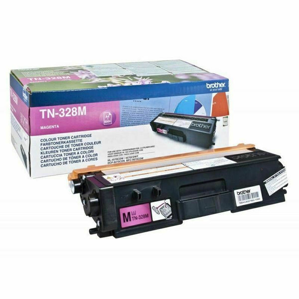 BROTHER TN-328M MAGENTA Toner Original 6000 Pages  Brother   