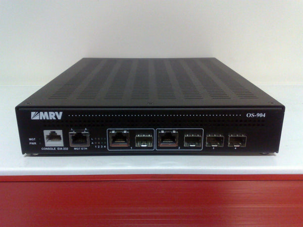 MRV OS-904 - Périphérique d'accès Ethernet tri-mode fibre/cuivre avec SFP  MRV   