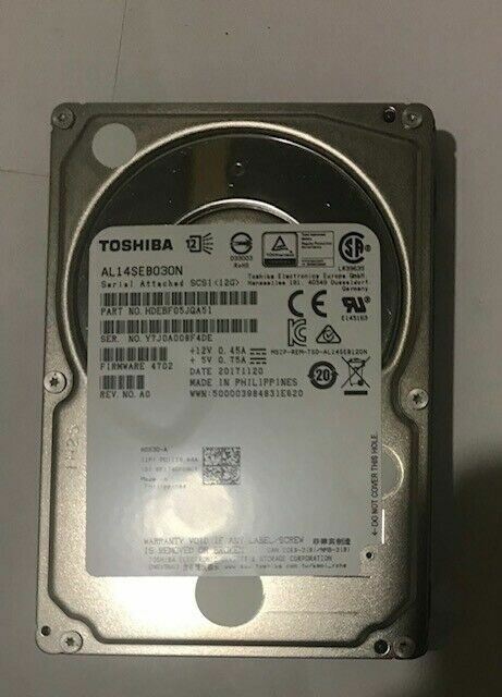 Toshiba AL14SEB030N HDEBF   12Gb/s 128 Mo  TOSHIBA   