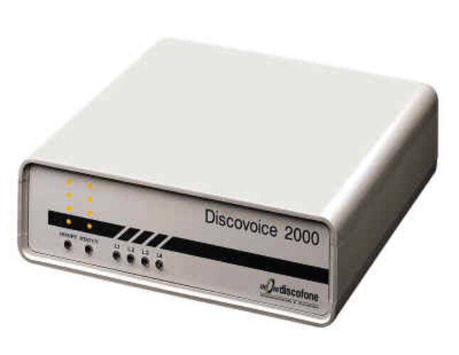 Système vocal pour PBX Discovoice 2000 de Discofone - Boîtier seul  Discofone   