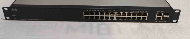 🌐 CISCO SF200-24FP-NA - Switch PoE+ Smart 24 Ports 10/100 🌐 Cisco