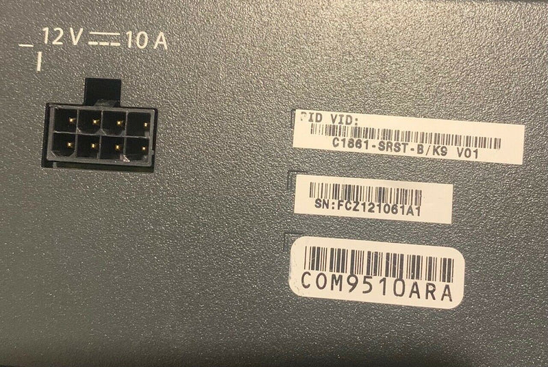 🌐 Routeur Cisco 1861 SRST-B/K9 - Système de communication voix tout-en-un 🌐 CISCO