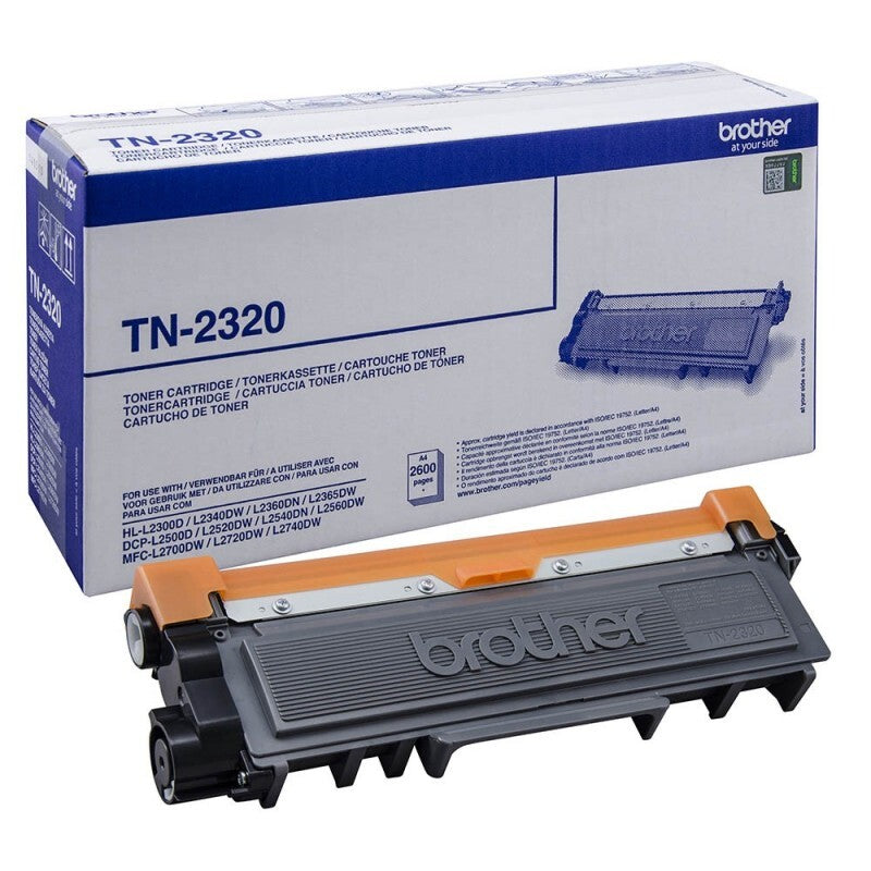 🎨Toner Brother TN-2320 Original Neuf Noir 2600 Pages 🖨️ Brother