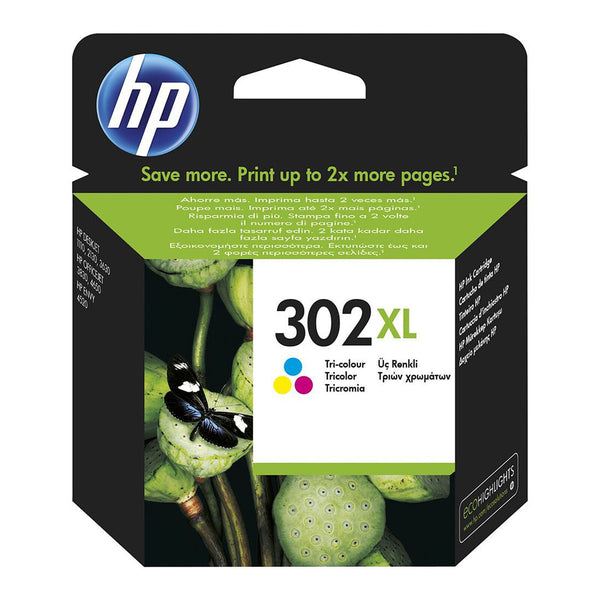 💙💖💛 Cartouche HP 302 XL Tri-color F6U67AE Originale Neuve 03/2020 🖨️ HP