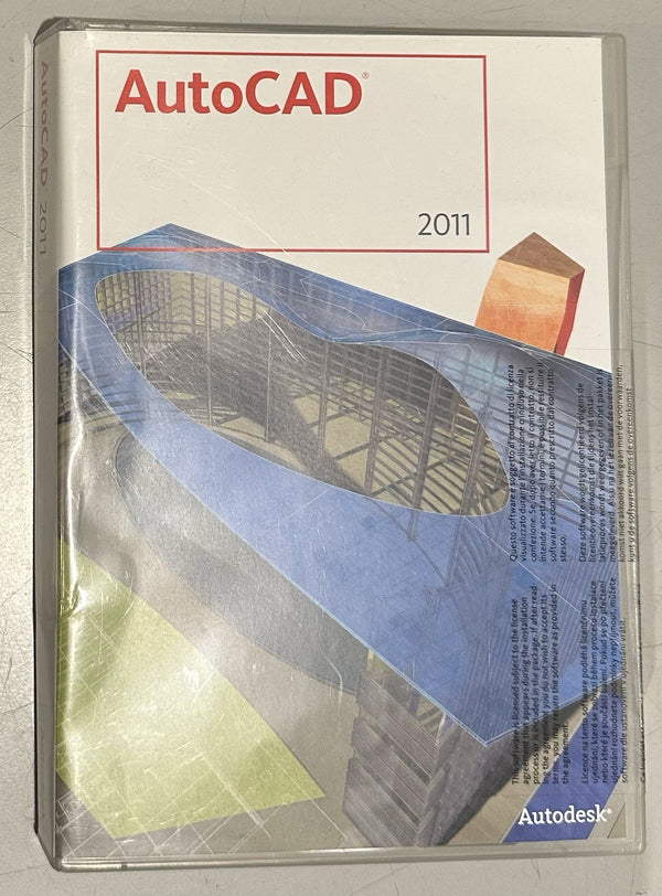🔧 AutoCAD 2011 (ML02 DVD UG) CAO 2D/3D - Clé Licence + CD 💿 Autodesk